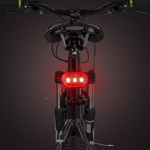 BV Bike Lights, Super Bright with 5 LED Bike Headlight & 3 LED Rear, Bike Lights for Night Riding with Quick-Release, Waterproof Bicycle Light Set, Bike Accessories, Bicycle Accessories, Flashlight