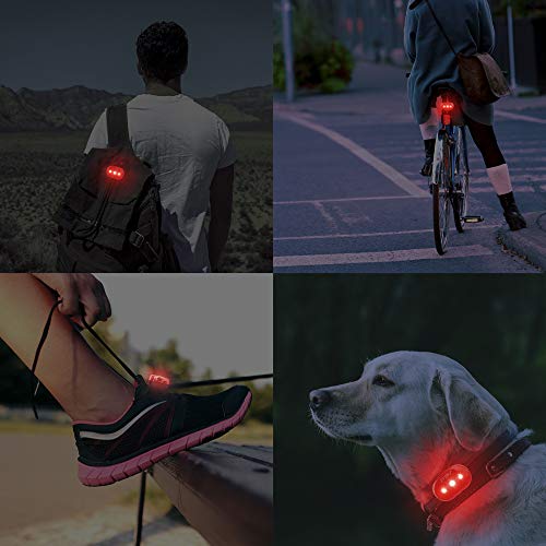 BV Bike Lights, Super Bright with 5 LED Bike Headlight & 3 LED Rear, Bike Lights for Night Riding with Quick-Release, Waterproof Bicycle Light Set, Bike Accessories, Bicycle Accessories, Flashlight