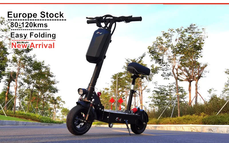 FLJ SK3 pro 72V 7000W E Scooter and 60v/6000wv Strong power 11inch Dual engines E Bike foldable top design Electric Scooter