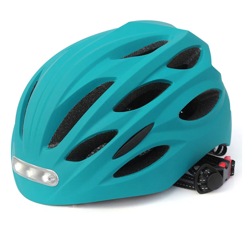 LED Lamp Cycling Bicycle Helmet With LED Tail Light Intergrally-molded Outdoor Sport Riding Cycling Motorcycle Bike Equipment