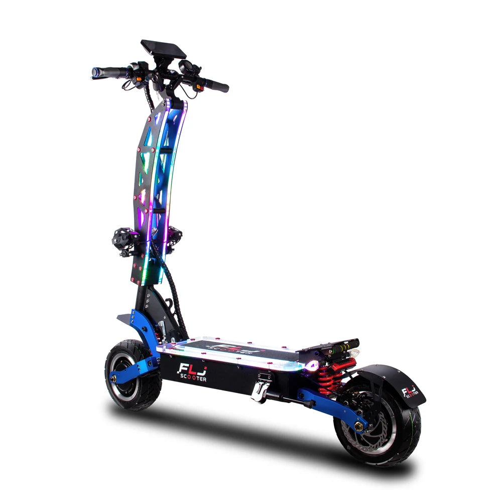 FLJ SK3 pro 72V 7000W E Scooter and 60v/6000wv Strong power 11inch Dual engines E Bike foldable top design Electric Scooter