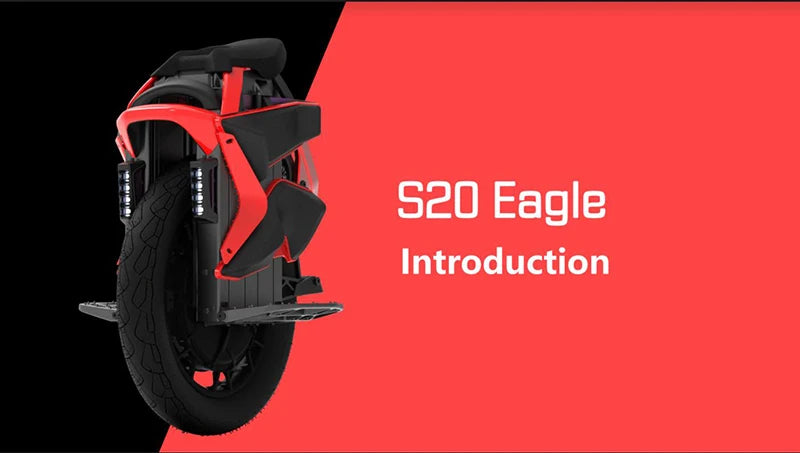 Pre-Order KS S20 Eagle E-unicycle Electric Unicycle EUC New Launch 70km/h 126V 2220WH