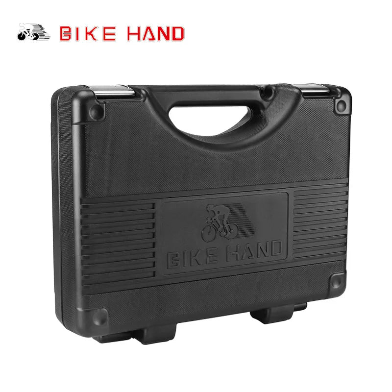 Bike Hand 18 in1 Bicycle Multifunction Repair Tool Kit Crank Bottom Bracket Chain Remove Installation Tool Set Family Toolbox