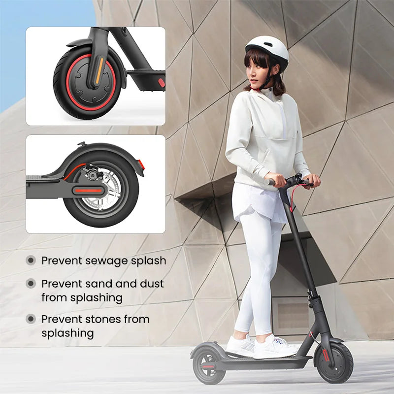 Durable Scooter Mudguard for Xiaomi Mijia M365 and M365 Pro Electric Scooter Tire Splash Fender with Rear Taillight Back Guard