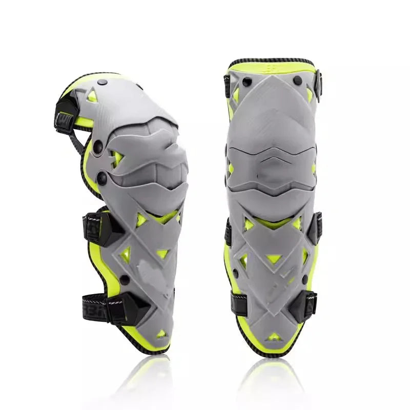 Motorcycle Knee Pads  Riding Motocross Bike Carbon Fiber Slider Protector Safety Kneecap Outdoor Sports Off-Road Motorcycle