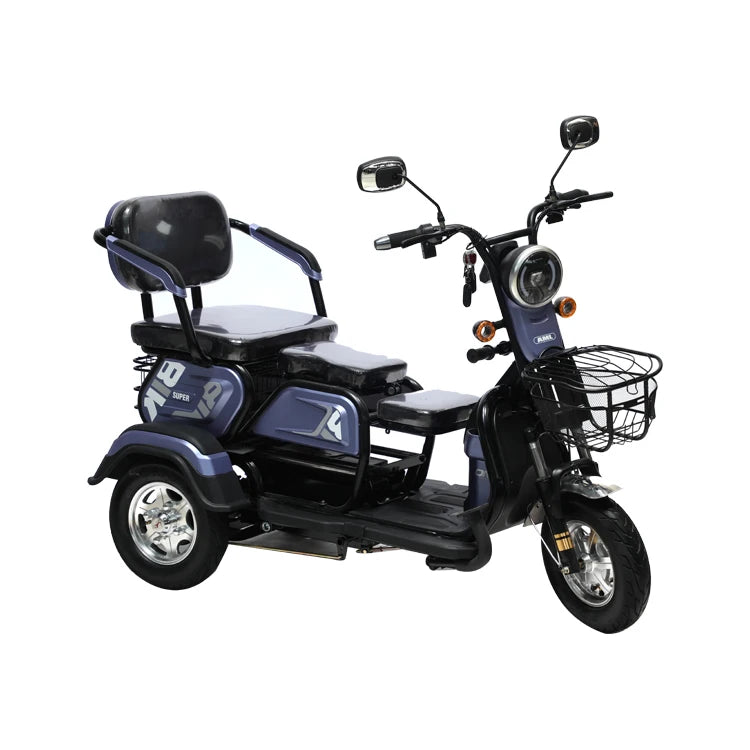 Wholesale Custom 3 Wheel Folding Electric Passenger Tricycle Three Wheel Scooter For Adults