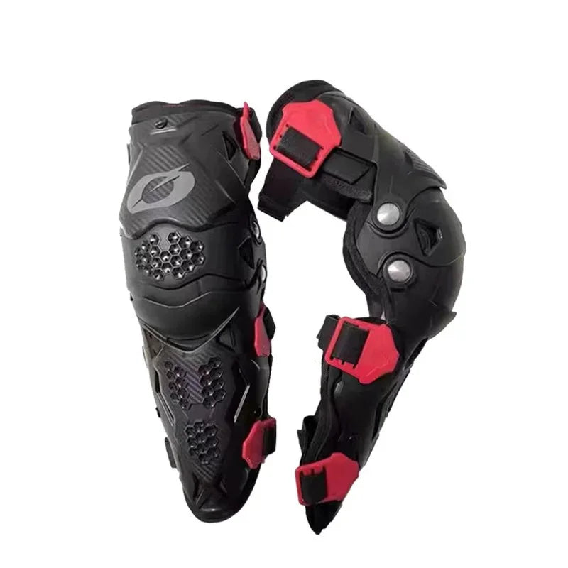 Motorcycle Knee Pads  Riding Motocross Bike Carbon Fiber Slider Protector Safety Kneecap Outdoor Sports Off-Road Motorcycle