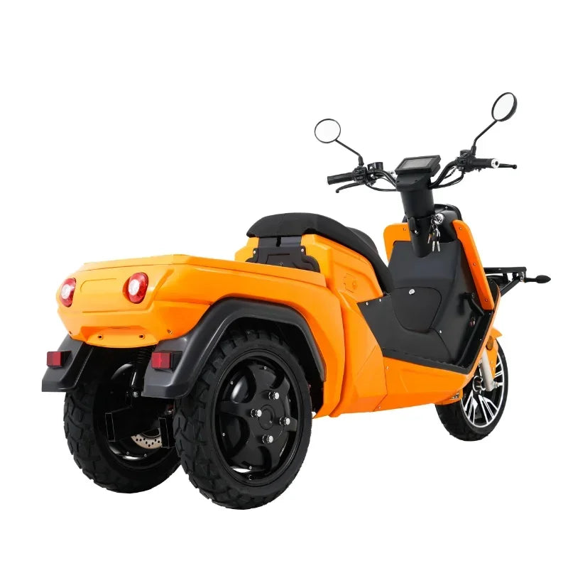 High Speed Three Wheel Electric Scooter Electric Scooter 3000w 80km/h 72V 50ah Electric Tricycle Bike