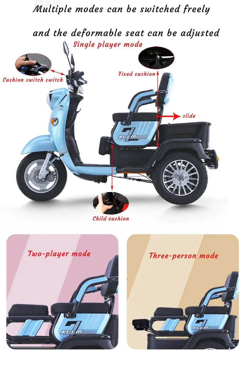 other tricycle adult 3 wheel steel motorcycle motroized electric tricycles trike