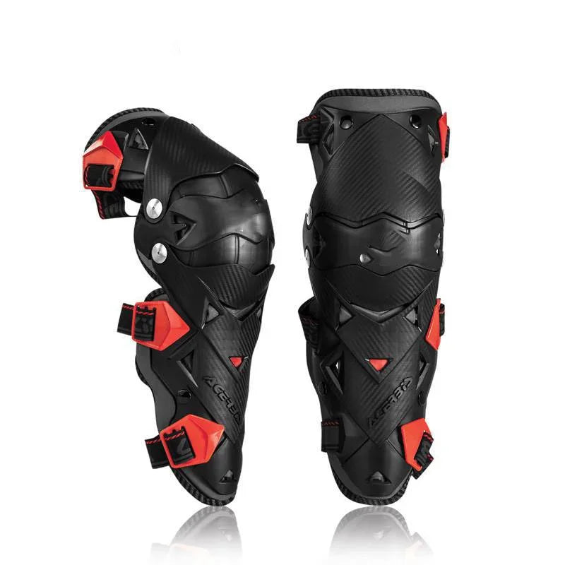 Motorcycle Knee Pads  Riding Motocross Bike Carbon Fiber Slider Protector Safety Kneecap Outdoor Sports Off-Road Motorcycle