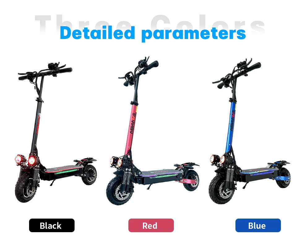 X6 PRO Electric Scooter USA Warehouse Dual Motor Off Road Foldable Adult Mobility E Scooter Electric 1200w 2400w 48v