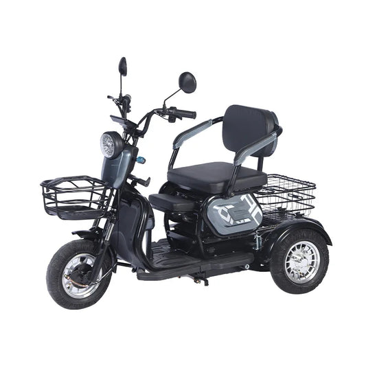 Electric Tricycle Adult 3 Wheel Electric Mobility Scooter Passenger Leisure With Armrests 600W60V20AH With Seat Electric Scooter