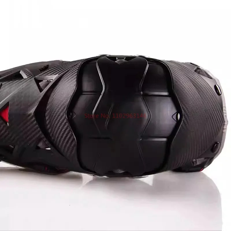 Motorcycle Knee Pads  Riding Motocross Bike Carbon Fiber Slider Protector Safety Kneecap Outdoor Sports Off-Road Motorcycle