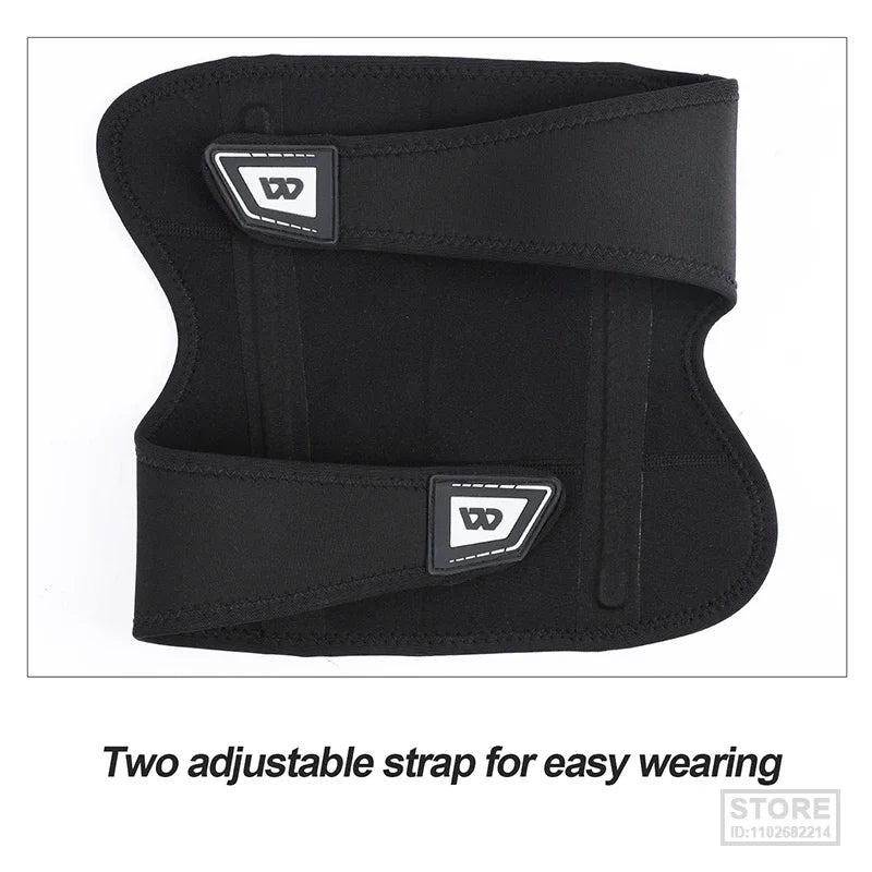 WEST BIKING Knee Pads Cycling Protector With PU Rubber Pad Physical Filling Running Basketball Sports Safety  Tendon Support